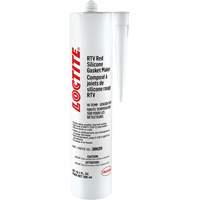 596 High Temp RTV Silicone Sealant, Cartridge, Red Pryde Industrial Inc.