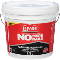 Adh&eacute;sif de construction multi-usages No More Nails Pryde Industrial Inc.