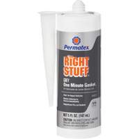 The Right Stuff&reg; Instant Gasket Maker, Cartridge, Grey Pryde Industrial Inc.