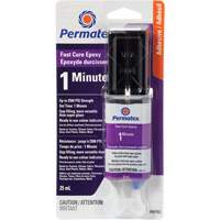 Gel Epoxy, 25 ml, Syringe, Two-Part, Clear Pryde Industrial Inc.
