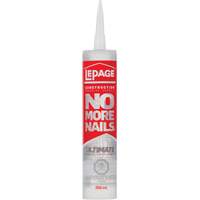 Adh&eacute;sif pour la construction No More Nails Pryde Industrial Inc.