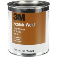 Scotch-Weld Adhesive, 32 fl. oz., Kit, Two-Part, Grey Pryde Industrial Inc.