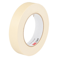 2307 Masking Tape, 24 mm (1") x 55 m (180'), Tan Pryde Industrial Inc.