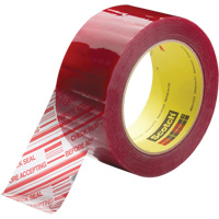 Ruban d'emballage avec message de s&eacute;curit&eacute; Scotch 3779, Adh&eacute;sif Acrylique, 1,8 mils, 48 mm (2") x 914 m (2998') Pryde Industrial Inc.