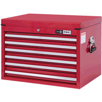 PMC2706 Pro Series Toolbox Combo, 17-7/8" D x 26" W x 18-15/16" H, Red Pryde Industrial Inc.