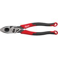 Lineman's Comfort Grip Pliers with Crimper & Bolt Cutter Pryde Industrial Inc.