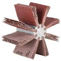 Outil de polissage d'al&eacute;sage &agrave; lamelles ordinaires B-830, Oxyde d'aluminium, Grain 60, 6-3/4" x 1-1/2" Pryde Industrial Inc.