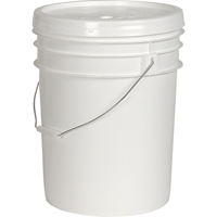 General Purpose Pail without Lid, Plastic, 4 L Pryde Industrial Inc.