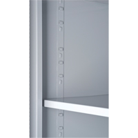 Deep Door Combination Cabinets, 38" W x 24" D x 72" H, Grey Pryde Industrial Inc.