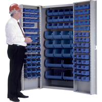 Armoire &agrave; combinaison avec porte creuse, 38" la x 24" p x 72" h, 36 tablettes Pryde Industrial Inc.