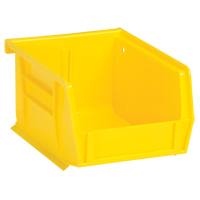 Ultra Stack & Hang Bin, 4-1/8" W x 3" H x 5-3/8" D, Yellow Pryde Industrial Inc.