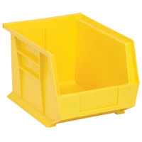 Ultra Stack & Hang Bin, 8-1/4" W x 7" H x 10-3/4" D, Yellow Pryde Industrial Inc.