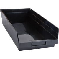 Recycled Shelf Bins, 8-3/8" W x 17-7/8" D x 4" H, 40 lbs. Capacity Pryde Industrial Inc.