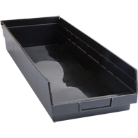 Recycled Shelf Bins, 8-1/8" W x 23-5/8" D x 4" H, 50 lbs. Capacity Pryde Industrial Inc.