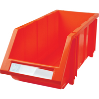 Stack & Hang Bin, 7-7/8" W x 7" H x 17-11/16" D, Blue Pryde Industrial Inc.