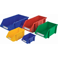 Stack & Hang Bin, 7-7/8" W x 7" H x 17-11/16" D, Red Pryde Industrial Inc.