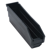 Recycled Shelf Bin, 11-5/8" W x 2-3/4" D x 4" H, 8 lbs. Capacity Pryde Industrial Inc.