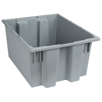 Contenants Stack & Nest, 10" x 19,5" x 15,5", Gris Pryde Industrial Inc.