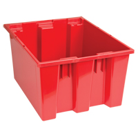 Contenants Stack & Nest, 10" x 19,5" x 15,5", Rouge Pryde Industrial Inc.