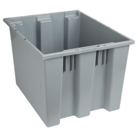 Contenants Stack & Nest, 13" x 19,5" x 15,5", Gris Pryde Industrial Inc.