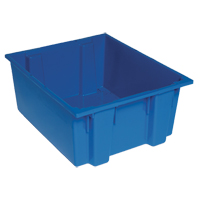 Contenants Stack & Nest, 10" x 23,5" x 19,5", Bleu Pryde Industrial Inc.