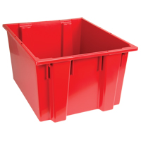 Contenants Stack & Nest, 13" x 23,5" x 19,5", Rouge Pryde Industrial Inc.