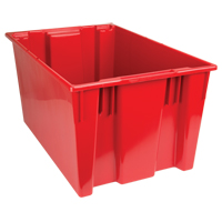 Contenants Stack & Nest, 15" x 29,5" x 19,5", Rouge Pryde Industrial Inc.