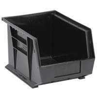 Ultra Stack & Hang Bin, 8-1/4" W x 7" H x 10-3/4" D, Black Pryde Industrial Inc.