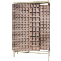 Syst&egrave;me de stockage &agrave; glissi&egrave;re &agrave; bacs basculants autonome, 48" la x 18" p x 77" h, 303 tiroirs Pryde Industrial Inc.