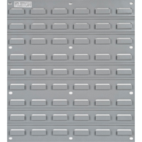 Metal Louvered Panel Bin Support Rack, 16 Bins, 18" W x 1/8" D x 19" H Pryde Industrial Inc.