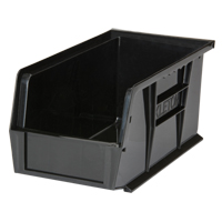 Stack & Hang Bin, 5-1/2" W x 5" H x 10-7/8" D, Black Pryde Industrial Inc.
