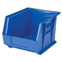 Stack & Hang Bin, 8-1/4" W x 7" H x 10-3/4" D, Blue Pryde Industrial Inc.