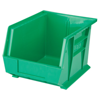 Stack & Hang Bin, 8-1/4" W x 7" H x 10-3/4" D, Green Pryde Industrial Inc.