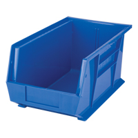 Stack & Hang Bin, 8-1/4" W x 7" H x 14-3/4" D, Blue Pryde Industrial Inc.