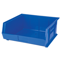 Stack & Hang Bin, 16-1/2" W x 7" H x 14-3/4" D, Blue Pryde Industrial Inc.