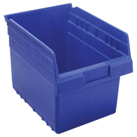 Bacs pour &eacute;tag&egrave;re Store-Max, 8-3/8" la x 8" H x 11-5/8" p, Bleu, Capacit&eacute; 44 lb Pryde Industrial Inc.