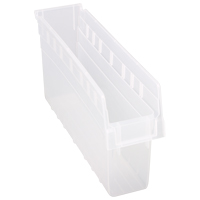 Bacs pour &eacute;tag&egrave;re Store-Max, 4-3/8" la x 8" H x 17-7/8" p, Transparent, Capacit&eacute; 56 lb Pryde Industrial Inc.