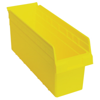 Bacs pour &eacute;tag&egrave;re Store-Max, 6-5/8" la x 8" H x 17-7/8" p, Jaune, Capacit&eacute; 56 lb Pryde Industrial Inc.