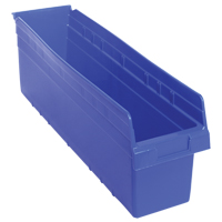 Bacs pour &eacute;tag&egrave;re Store-Max, 6-5/8" la x 8" H x 23-5/8" p, Bleu, Capacit&eacute; 68 lb Pryde Industrial Inc.