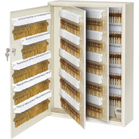 Heavy-Duty Key Cabinet, 730 Keys, Beige Pryde Industrial Inc.