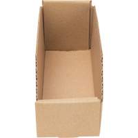 Deep Corrugated Parts Bins, 3-3/4" W x 11-1/4" D x 4-1/2" H, Beige Pryde Industrial Inc.