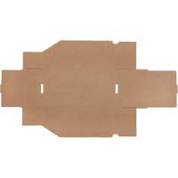 Deep Corrugated Parts Bins, 5-3/4" W x 11-1/4" D x 4-1/2" H, Beige Pryde Industrial Inc.