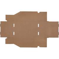 Deep Corrugated Parts Bins, 7-5/8" W x 11-5/16" D x 4-1/2" H, Beige Pryde Industrial Inc.
