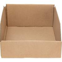 Deep Corrugated Parts Bins, 8-3/4" W x 11-1/4" D x 4-1/2" H, Beige Pryde Industrial Inc.
