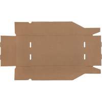 Deep Corrugated Parts Bins, 9-3/4" W x 17-1/4" D x 4-1/2" H, Beige Pryde Industrial Inc.