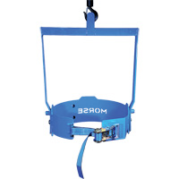 Ensemble de l&egrave;ve-baril manuel inclinable, Baril de 55 gal. US (45 gal. imp.), Capacit&eacute; 800 lb/363 kg Pryde Industrial Inc.