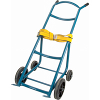 Drum Hand Truck , Steel Construction, 25 - 55 US Gal. (20 - 45 Imperial Gal.) Pryde Industrial Inc.