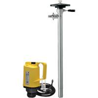 Pompes &agrave; tambour &eacute;lectriques, Acier inoxydable, 51 gal./min Pryde Industrial Inc.