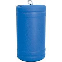 Barils en poly&eacute;thyl&egrave;ne &agrave; ouverture &eacute;troite, 15 gal. US (12,49 gal. imp.), Dessus ferm&eacute;, Bleu Pryde Industrial Inc.
