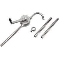 Rotary Type Drum Pump, Stainless Steel, Fits 55 Gal., 12 oz./Stroke Pryde Industrial Inc.